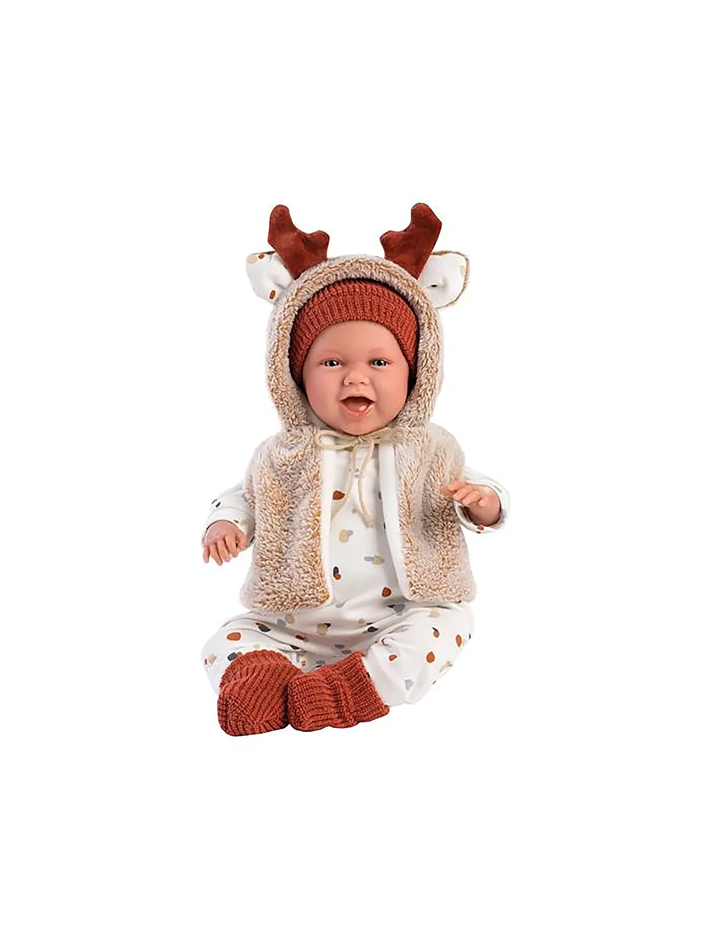 LLORENS | Puppe Mimi mit Kapuzenweste 42cm | 